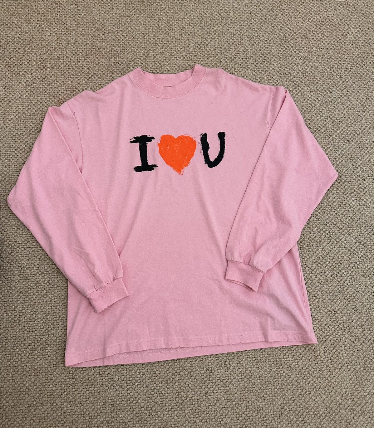 I Love You Longsleeve Balenciaga