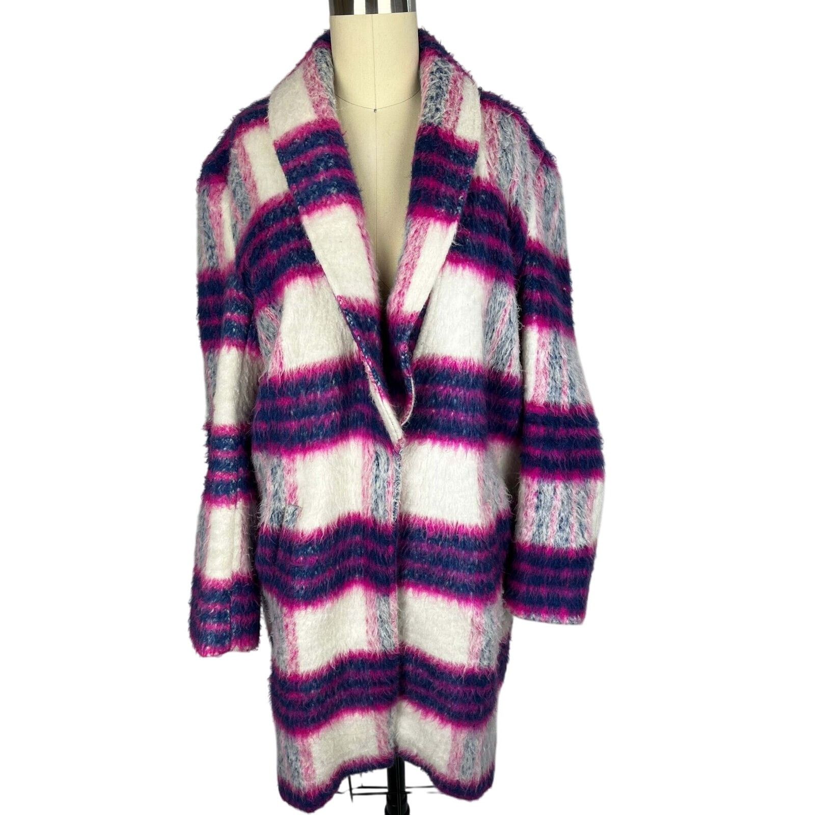 MINKPINK MinkPink Plaid coat size Medium Size M / US 6-8 / IT 42-44 - 1 Thumbnail