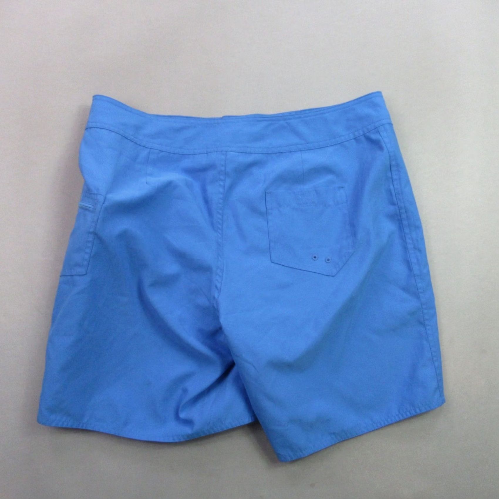 Vintage LL Bean Shorts Chino Womens 14 Blue Lightweight Outdoors Pockets Snap Size 36" / US 14 / IT 50 - 5 Thumbnail