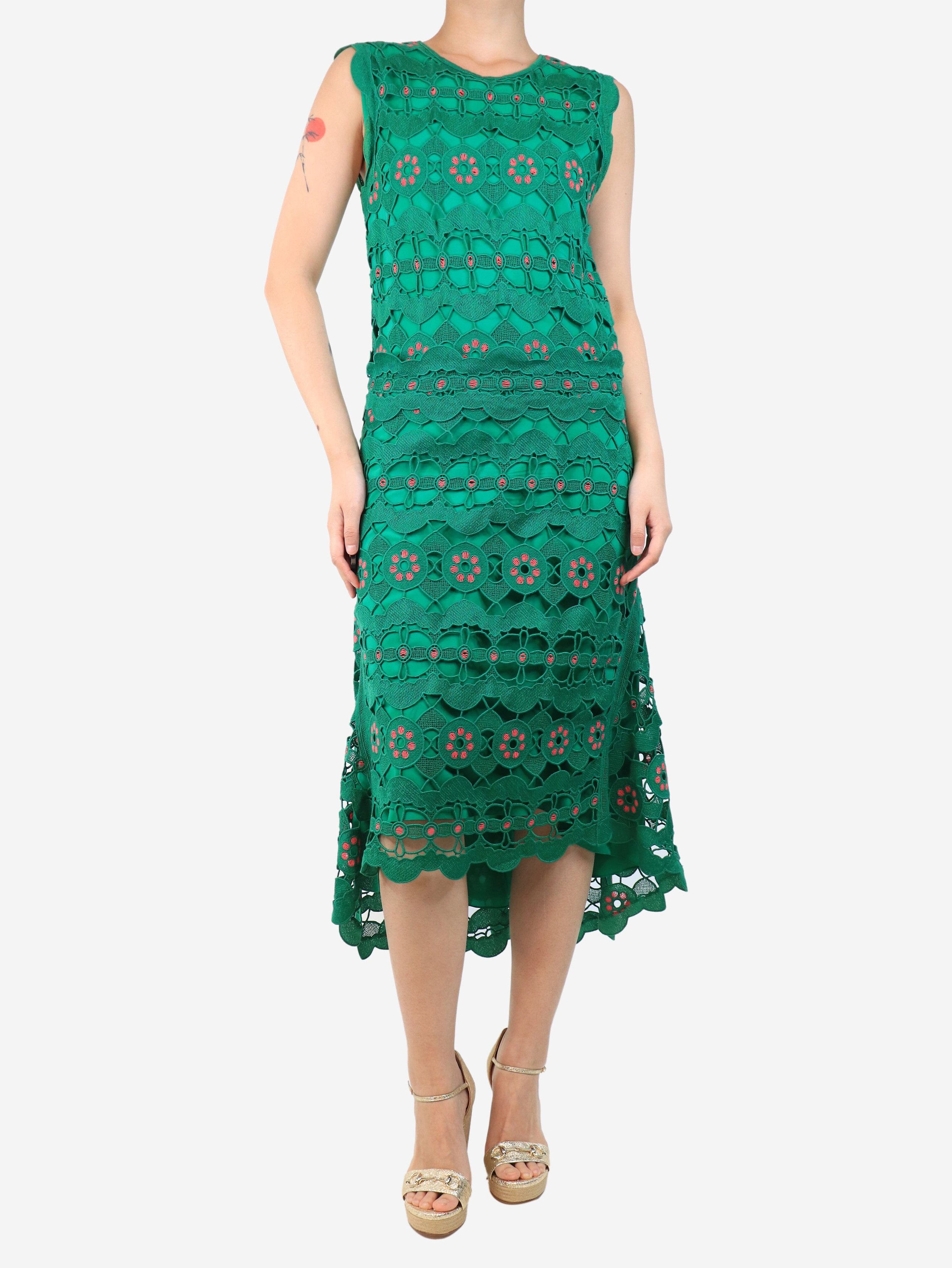 chloe green dress Chloe Dress Khaki main image 0