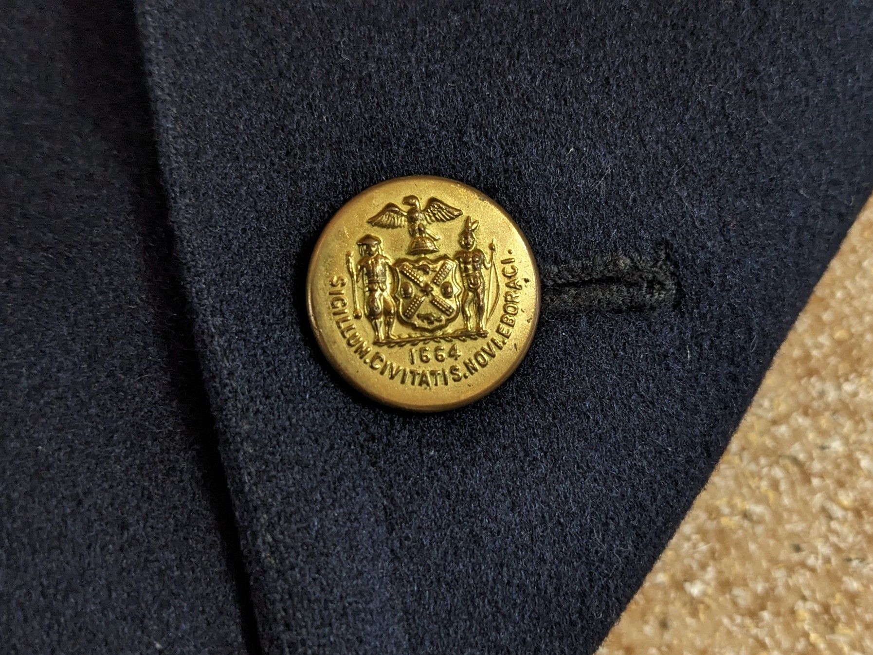 Vintage Vintage NYPD Wool Dress Uniform Coat Size US M / EU 48-50 / 2 - 6 Thumbnail