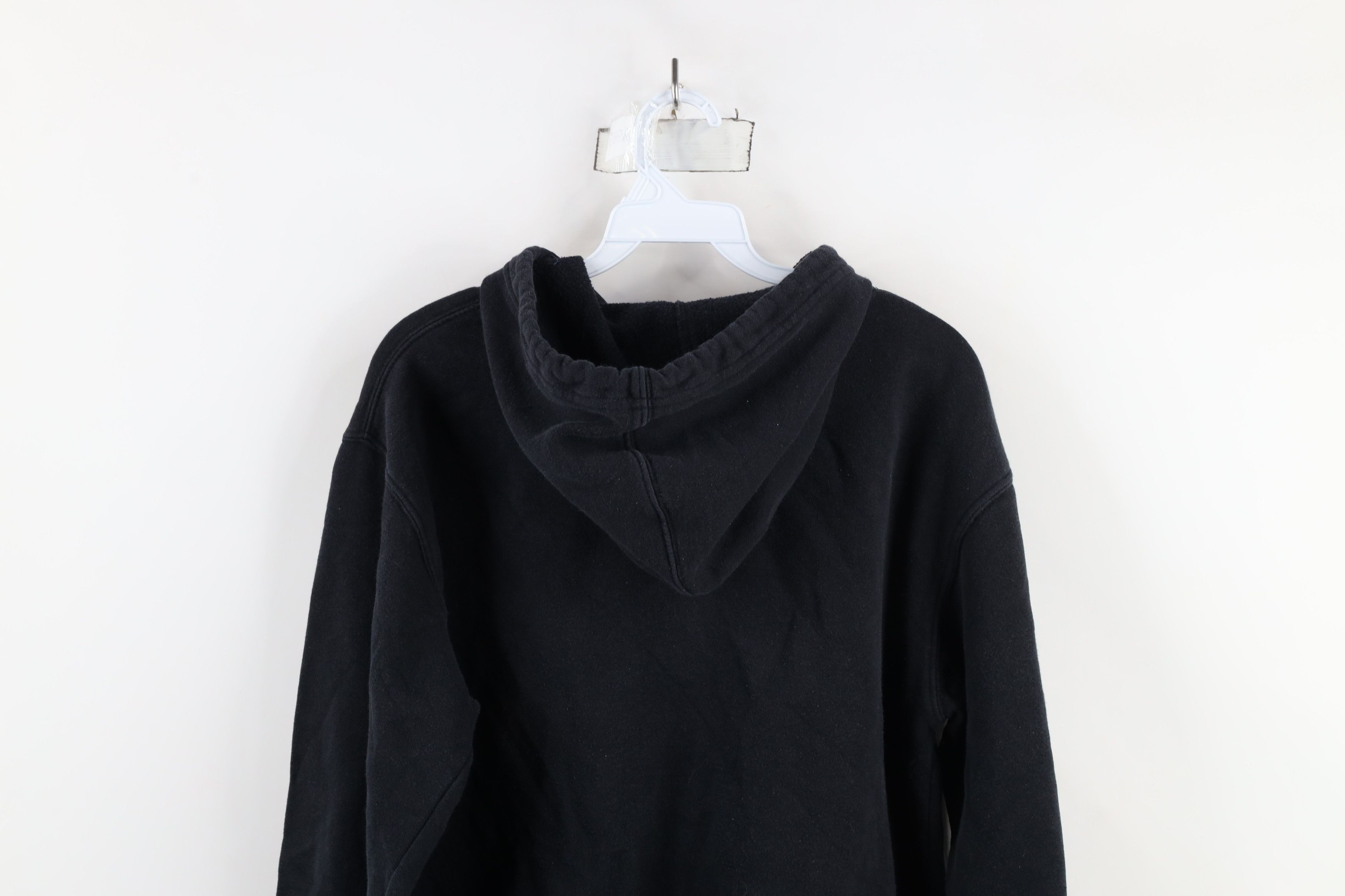 Fox Racing × Vintage Vintage 90s Y2K Fox Racing Spell Old English Hoodie Black Size L / US 10 / IT 46 - 11 Thumbnail