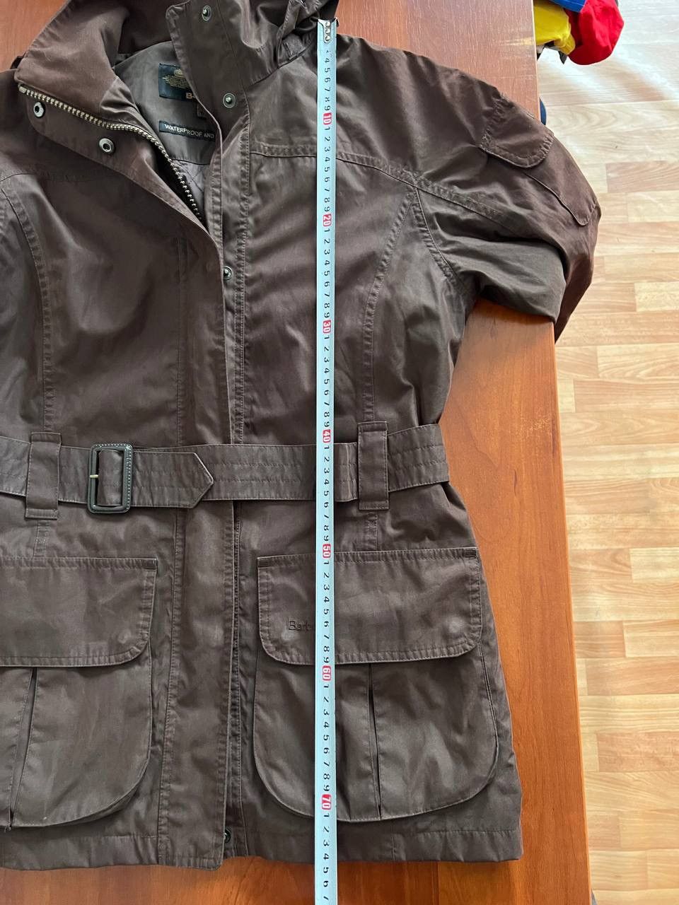 Barbour BARBOUR WETERPROOF BREATHABLE BROWN WOMEN FULL ZIP JACKET 12 Size M / US 6-8 / IT 42-44 - 20 Thumbnail