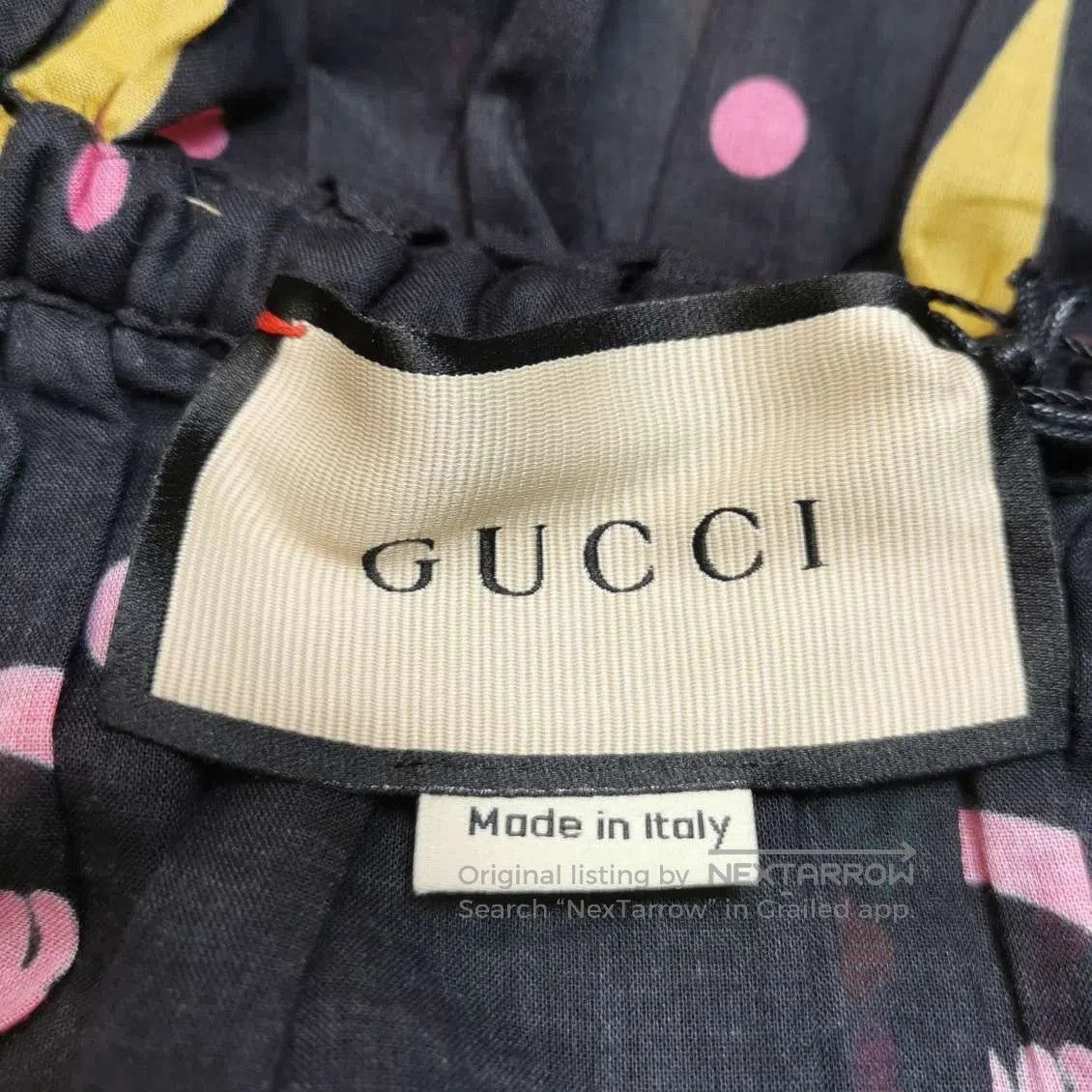 Gucci Gucci Ice Cream Print Cotton Sling Dress S. Size S / US 4 / IT 40 - 2 Thumbnail