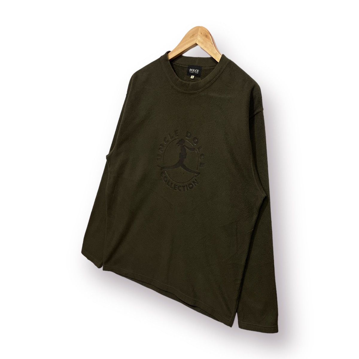 Designer 🔥 LONG SLEEVE UNCLE DOLCE COLLECTION FLEECE TEE Size US M / EU 48-50 / 2 - 2 Thumbnail