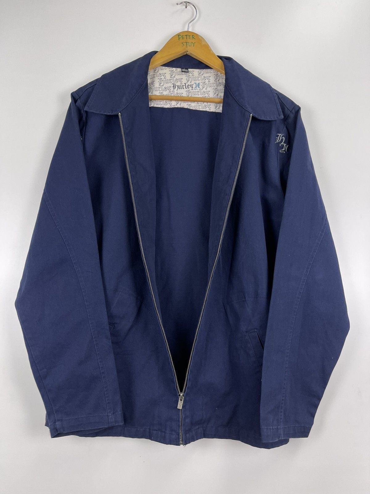 Hurley × Japanese Brand Hurley Zipper Jacket Size US L / EU 52-54 / 3 - 11 Thumbnail