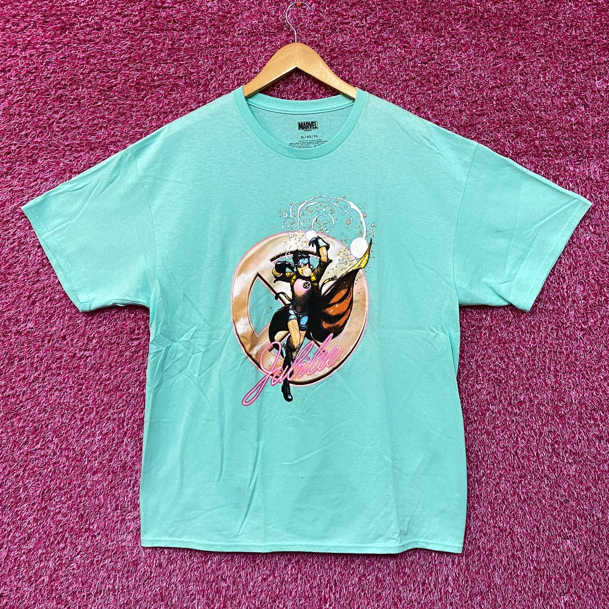 Marvel Comics Marvel Teal Jubilee XMen Tshirt size Extra Large Size US XL / EU 56 / 4 - 1 Thumbnail