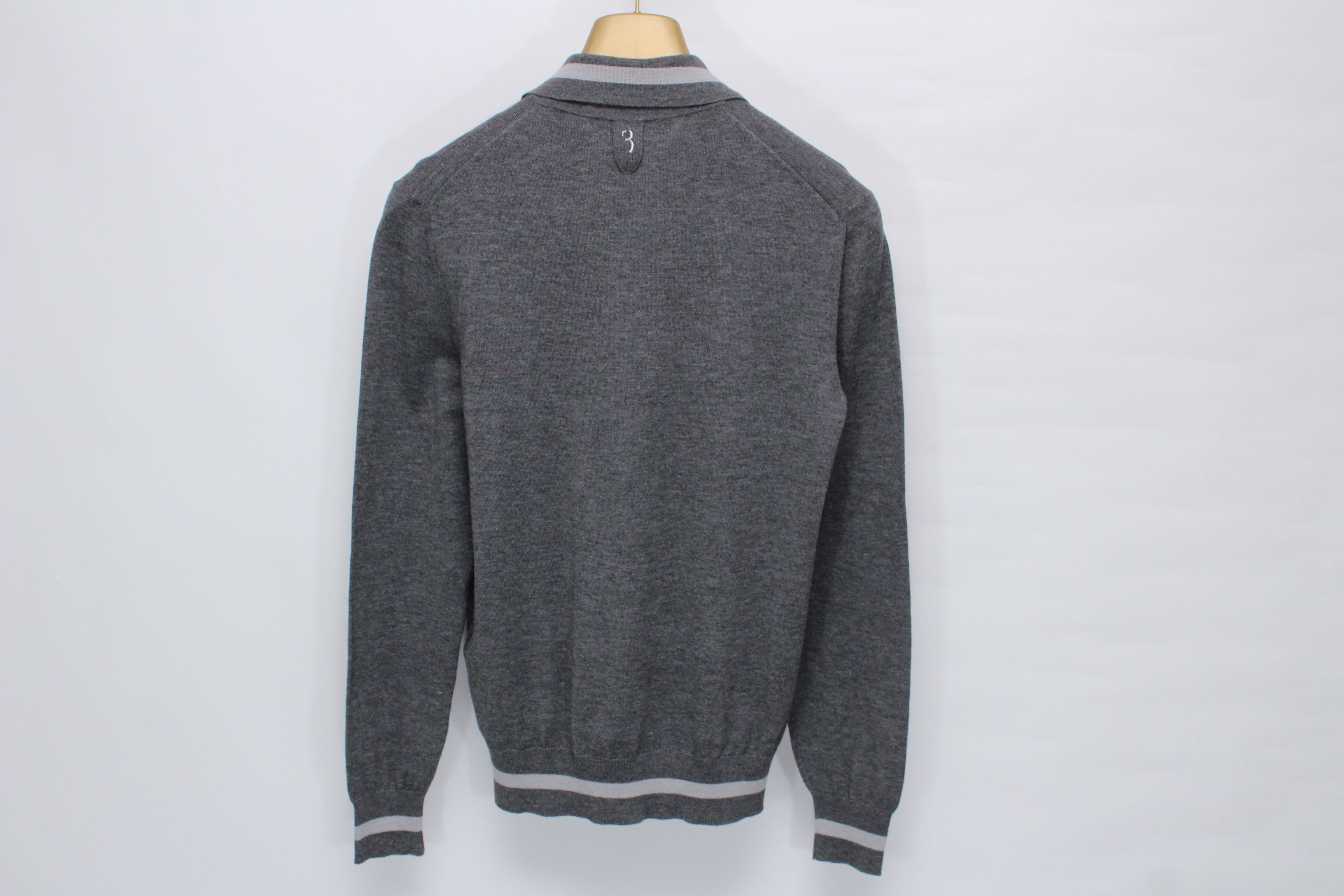 Billionaire Couture Billionaire Zip Mock Neck Crest Sweater Size US S / EU 44-46 / 1 - 4 Thumbnail
