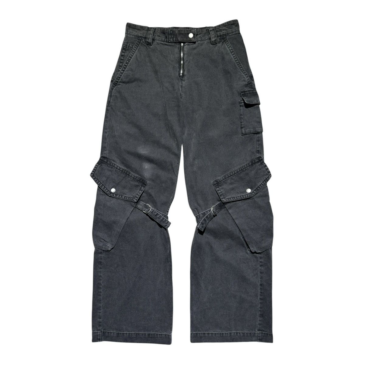 Acne Studios Wide leg holster strap cargo pant Size US 30 / EU 46 - 1 Thumbnail