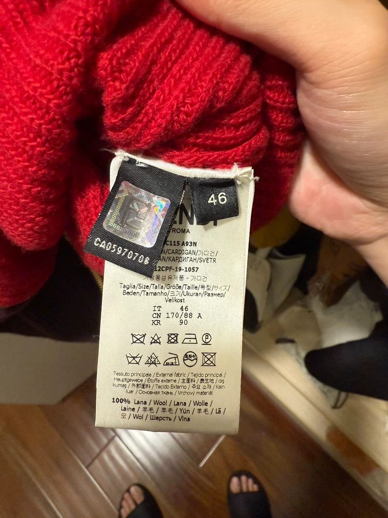Fendi FENDI Bi-color wool sweater with front and back zippers, d Size US S / EU 44-46 / 1 - 5 Thumbnail