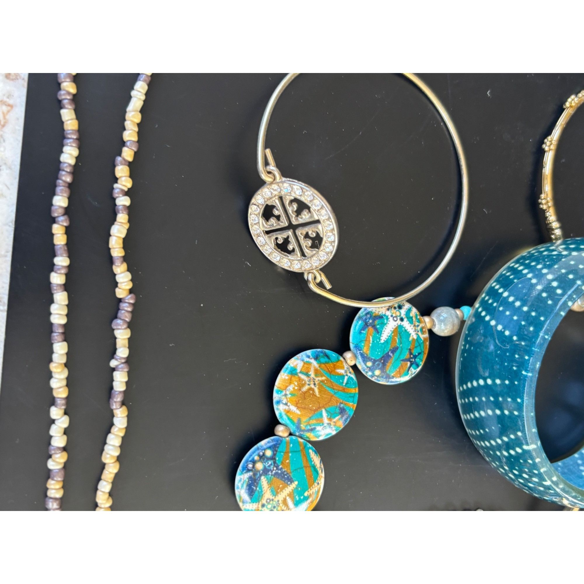Other Assorted Jewelry Lot Featuring Bangles Bracelets Necklaces & Size ONE SIZE - 12 Thumbnail