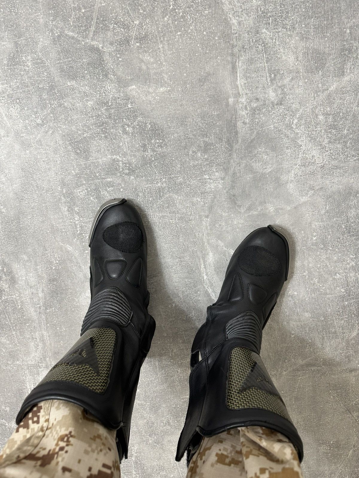 Other Vintage Dainese Racing Leather Membrane Boots Size US 12 / EU 45 - 5 Thumbnail