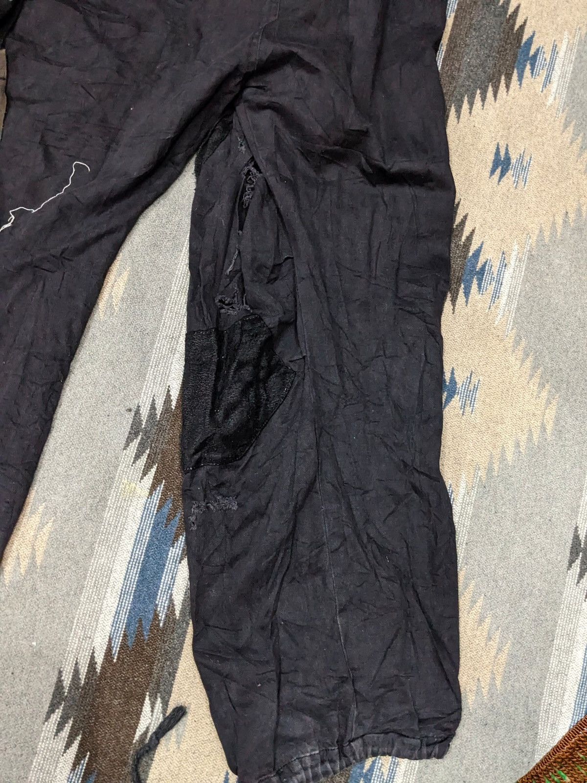 Handmade KINGLYMASK DISTRESSED HANDMADE CUSTOM LIKE PUNK PANTS Size US 31 - 6 Thumbnail