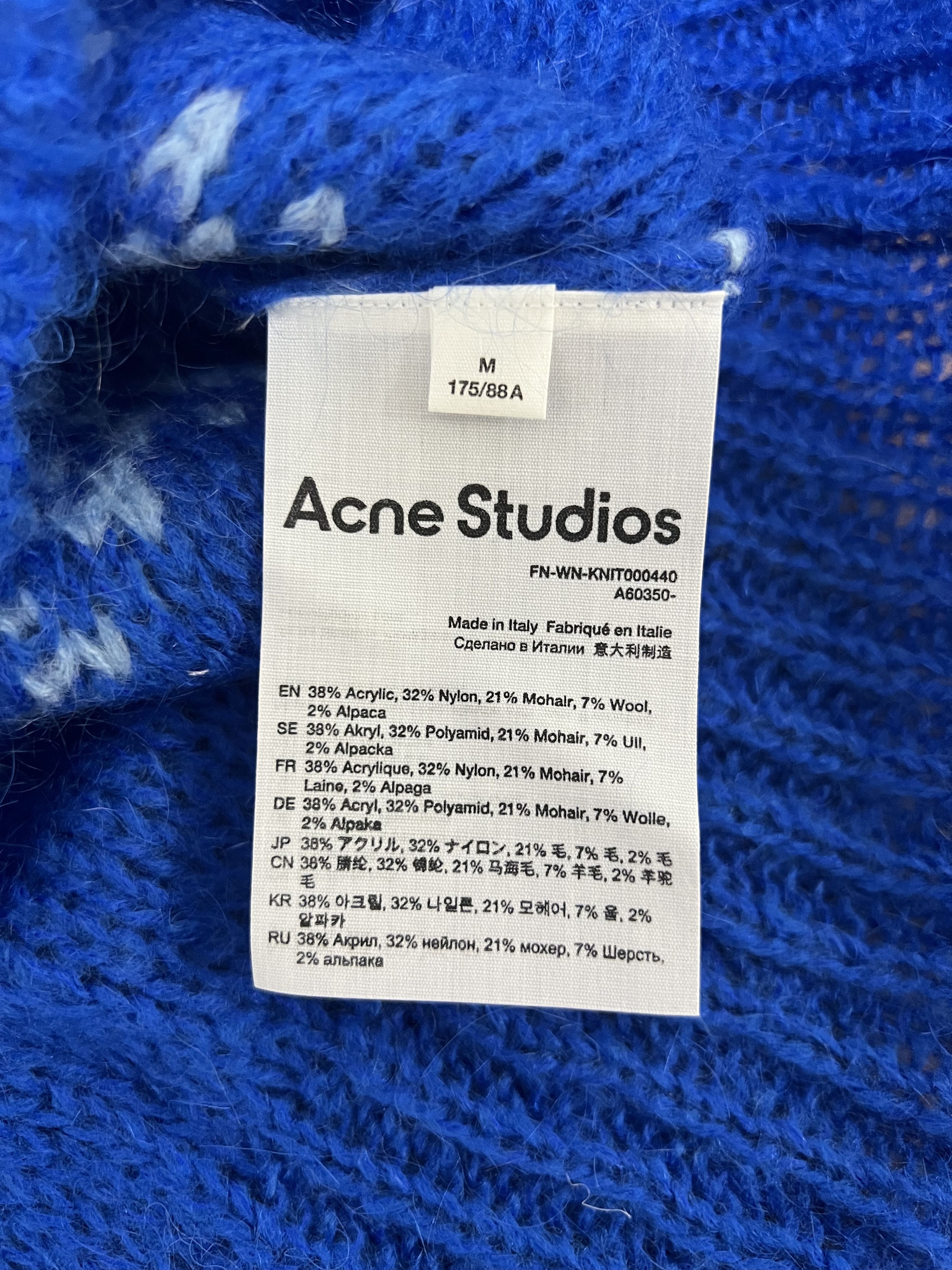 Acne Studios 💚 Acne Studios Ombré Knitted Sweater Medium NEW Size US M / EU 48-50 / 2 - 9 Thumbnail