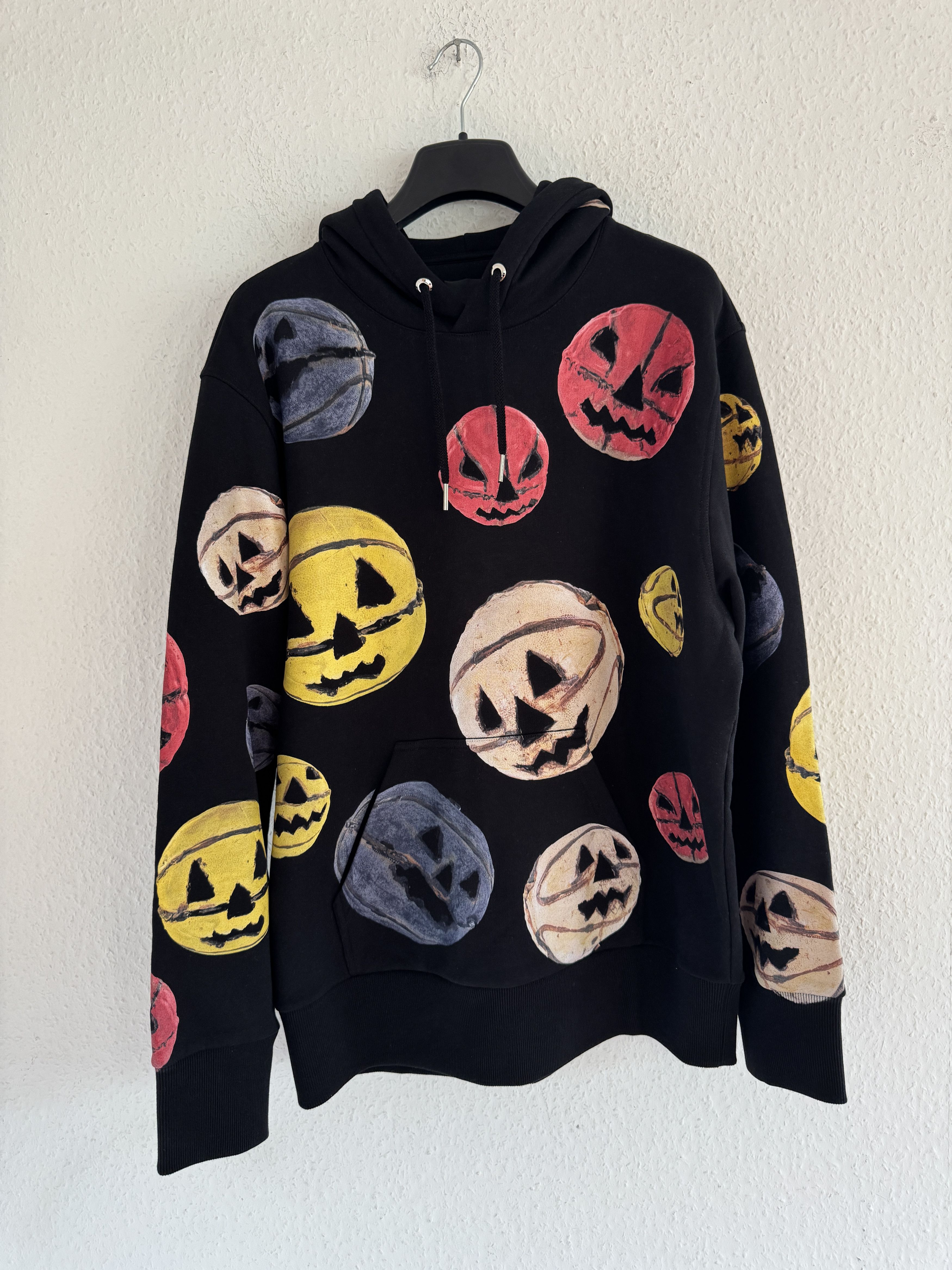 Jack-O'-Lantern print Josh Smith collab hoodie