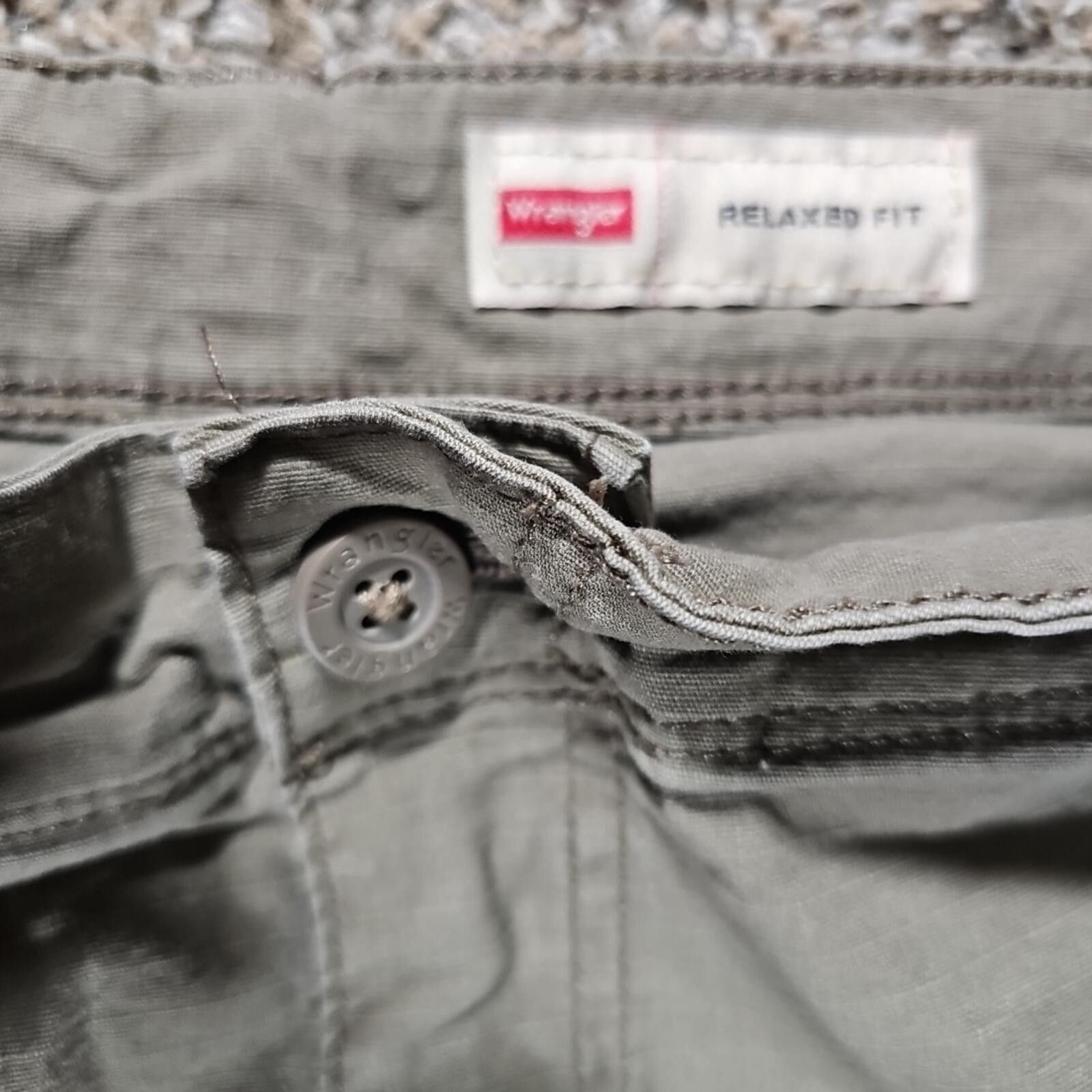 Wrangler Wrangler Relaxed Fit Ripstop Pants 42x32 Size US 42 / EU 58 - 2 Thumbnail