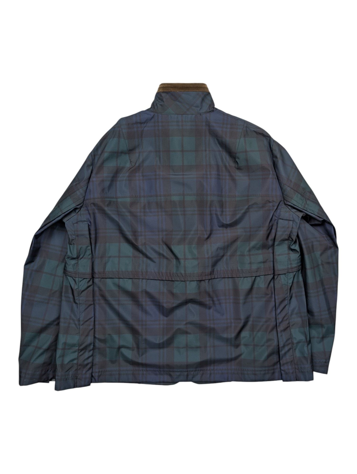 Sacai Sacai Blue And Green Plaid Jacket Size US S / EU 44-46 / 1 - 2 Thumbnail