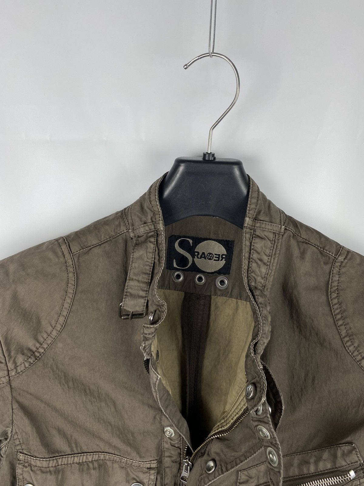 Other RA-RE Made In Italy Cotton-Nylon Zip Jacket size 46 Size US S / EU 44-46 / 1 - 7 Thumbnail