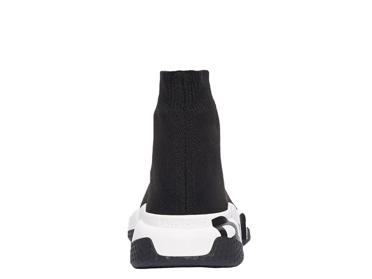 Balenciaga o1w1db10625 Speed Recycled Knit Graffiti Sneakers in Black Size US 9 / IT 39 - 2 Thumbnail