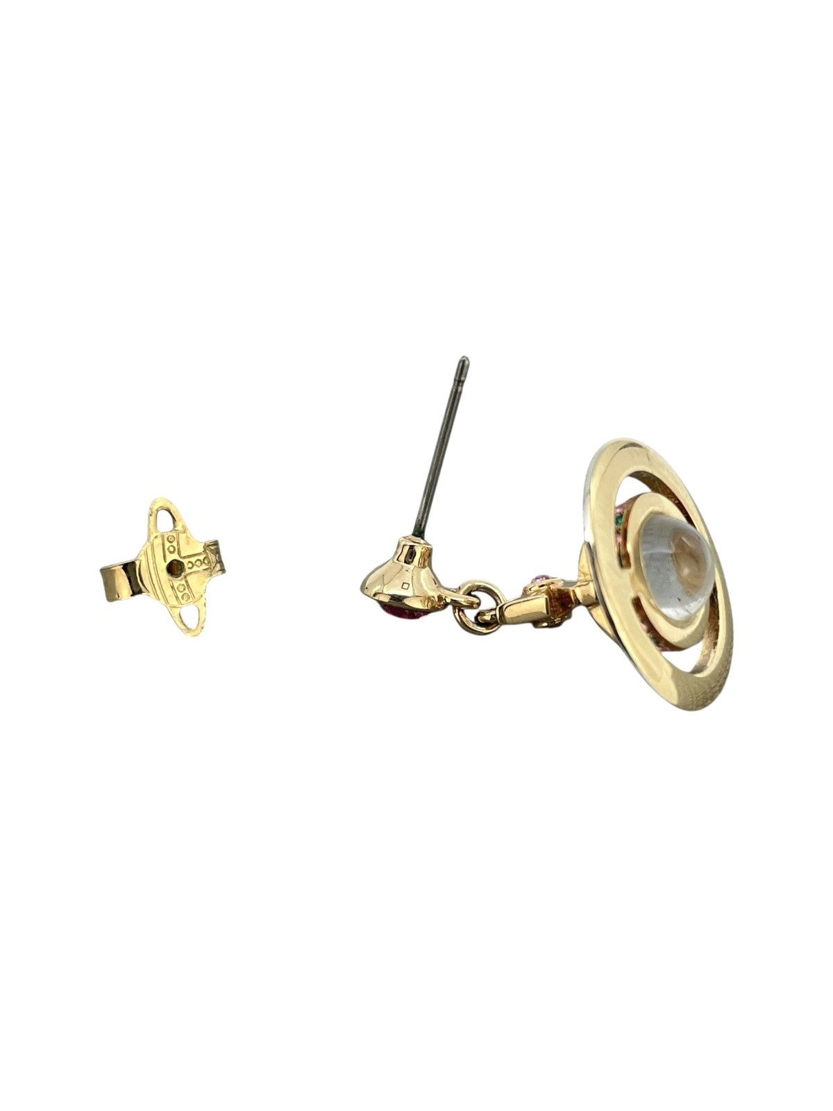 Vivienne Westwood Single Gold 3D Orb Earring Size ONE SIZE - 4 Thumbnail