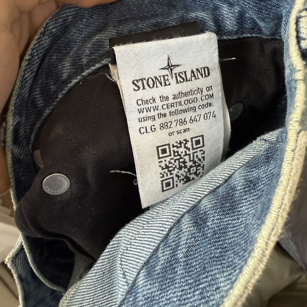 Stone Island Stone Island Bottoms Jeans Blue Denim Navy Size US 30 / EU 46 - 7 Thumbnail