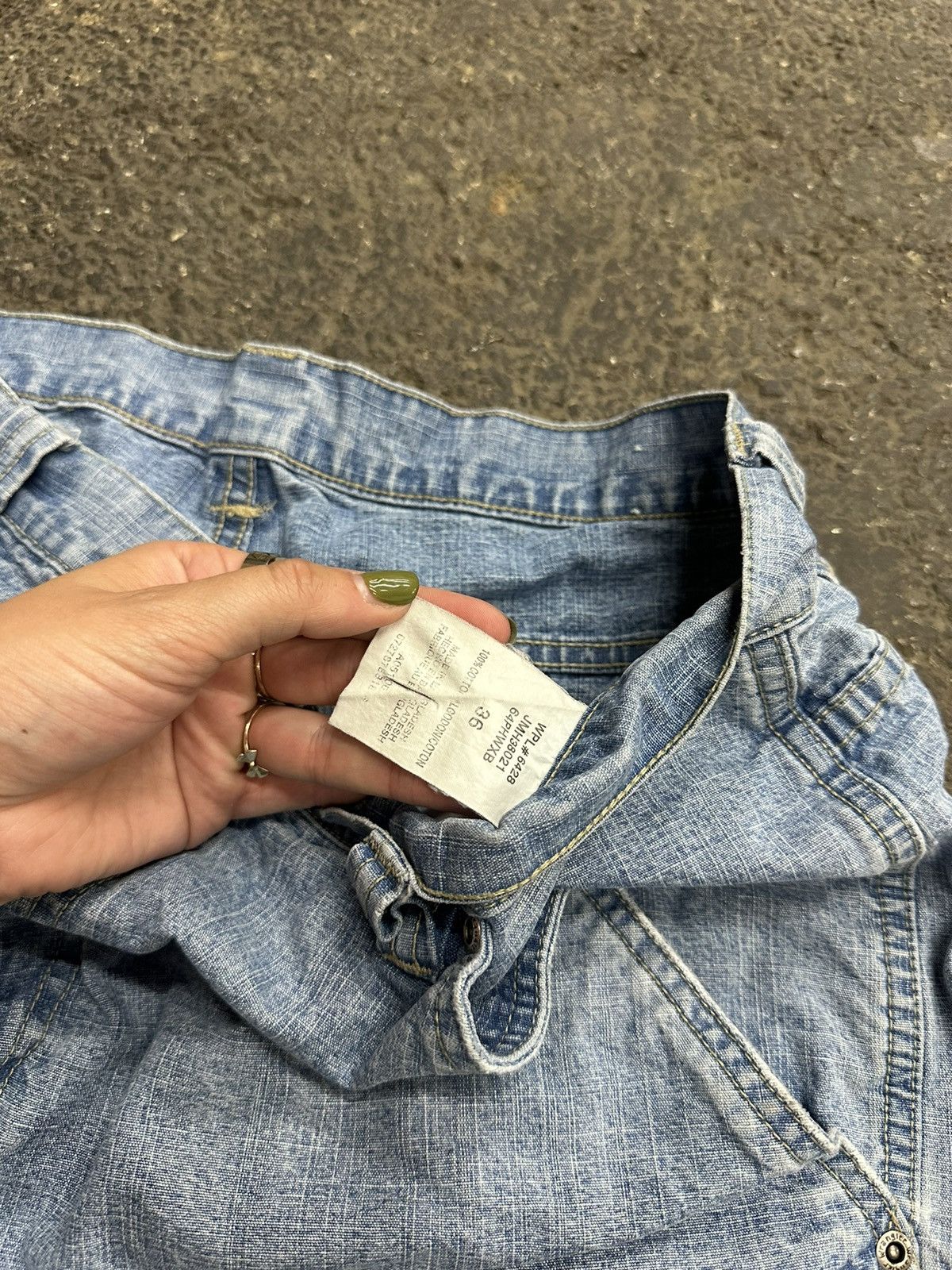 Vintage × Wrangler Y2K wrangler cargo jorts Size US 36 / EU 52 - 5 Thumbnail