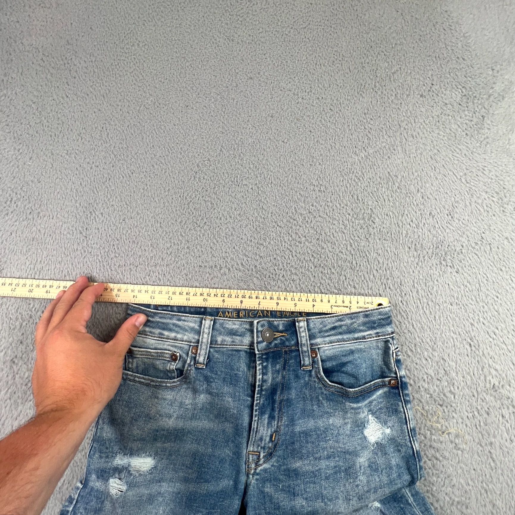 American Eagle Outfitters American Eagle Outfitters Jeans 28x32 Blue Slim Denim Stretch Next Level Flex Mens Size US 28 / EU 44 - 4 Thumbnail