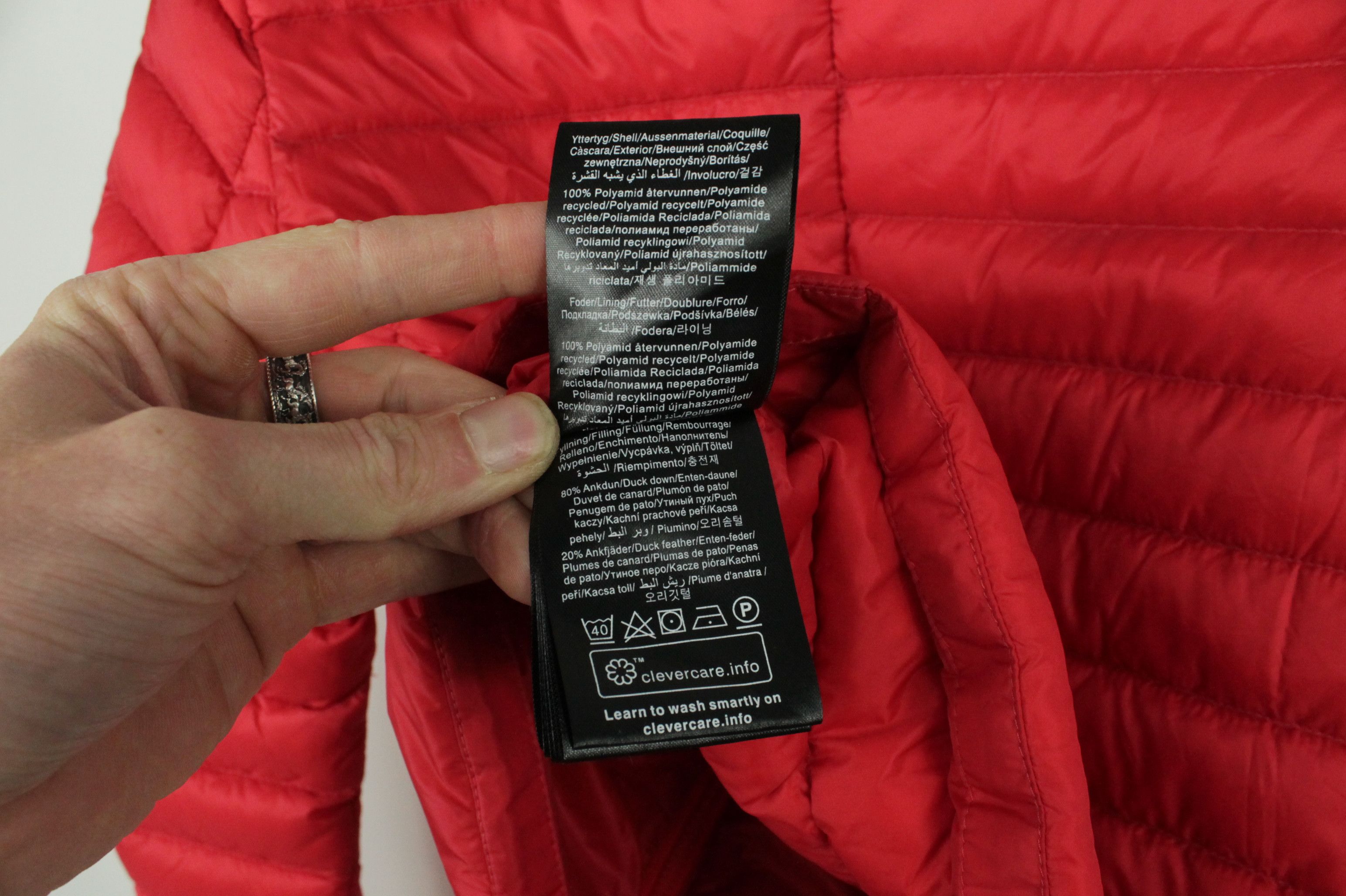 Peak Performance PEAK PERFORMANCE Red Bonnie Down Puffer Jacket Size S / US 4 / IT 40 - 10 Thumbnail