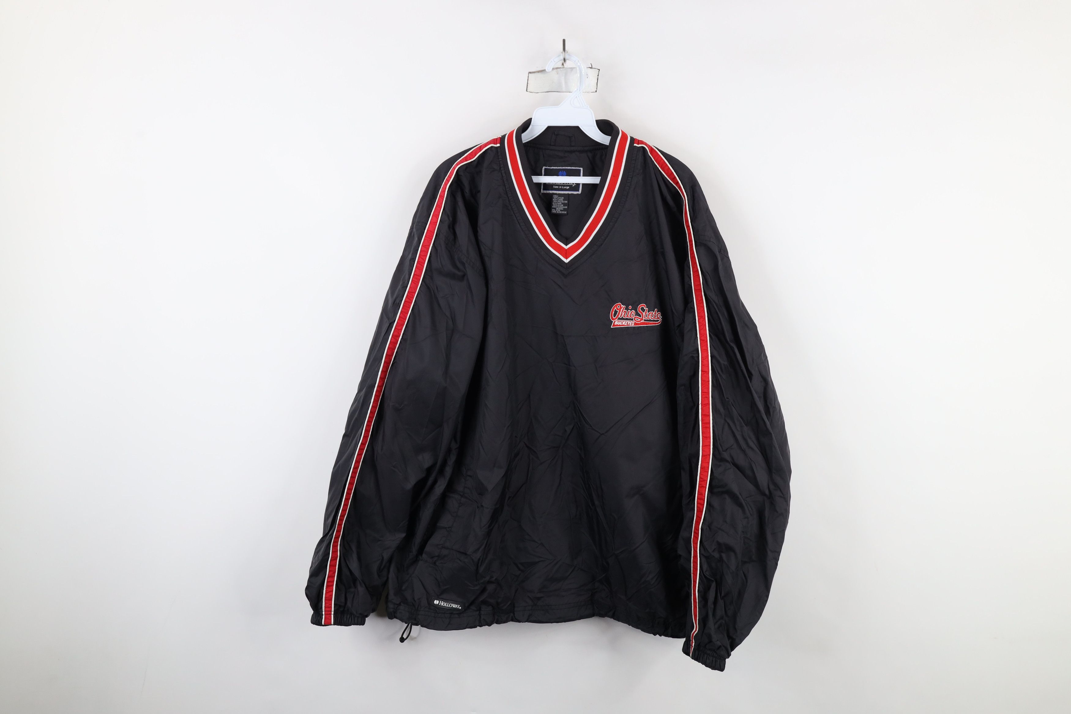 Vintage Vintage 90s Ohio State University Lined Windbreaker Jacket Size US XL / EU 56 / 4 - 1 Thumbnail