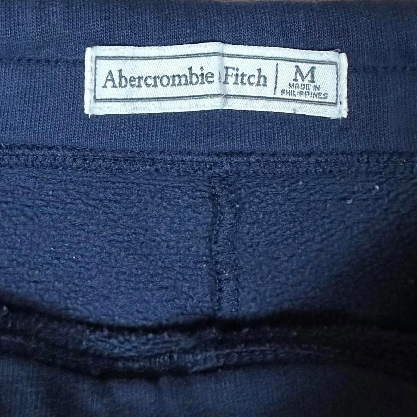 Abercrombie & Fitch Abercrombie & Fitch Sweatpants Medium Navy Blue Size 32" / US 10 / IT 46 - 3 Thumbnail