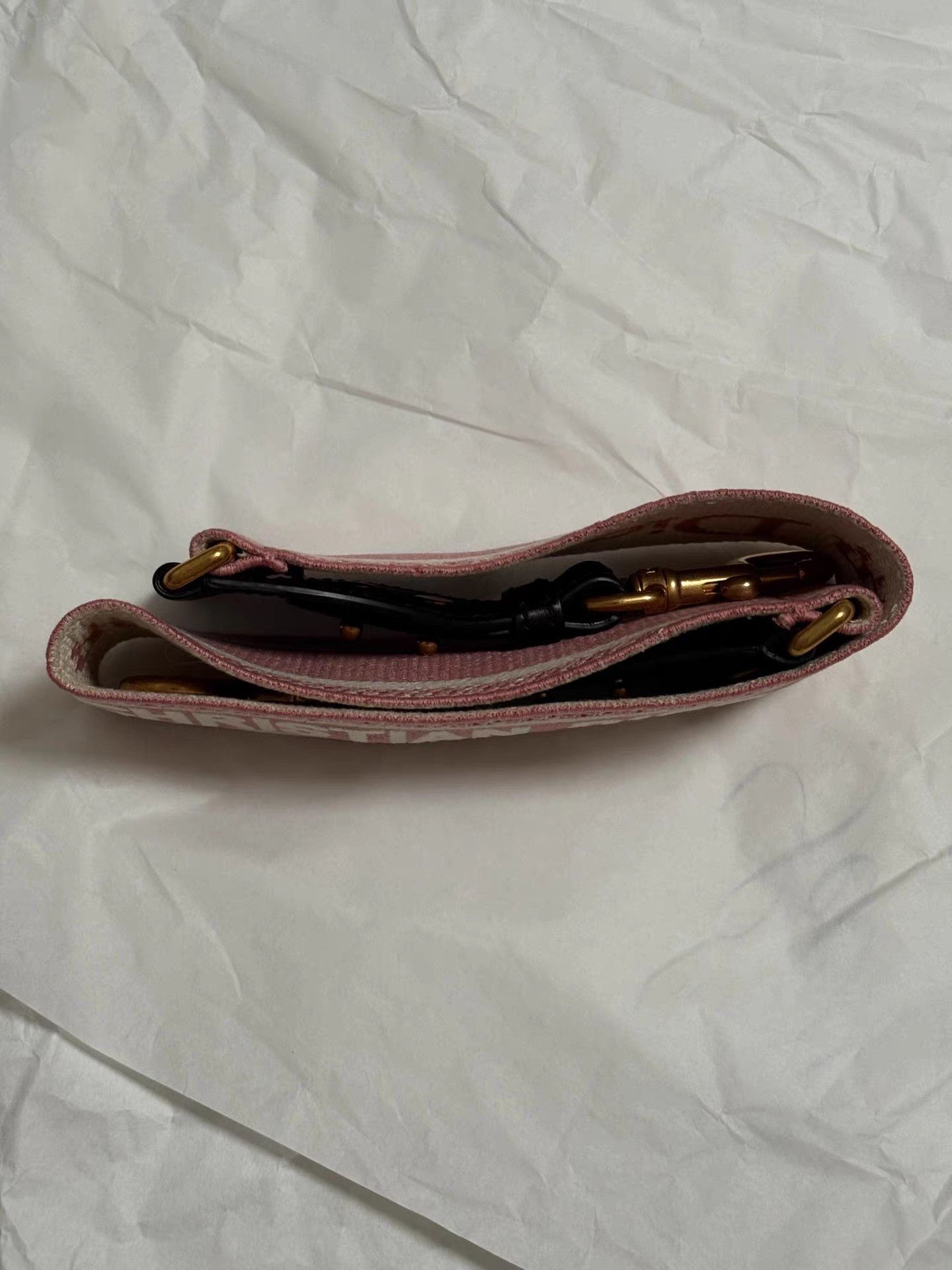 Dior Dior Pink Canvas Shoulder Strap K6 Size ONE SIZE - 8 Thumbnail
