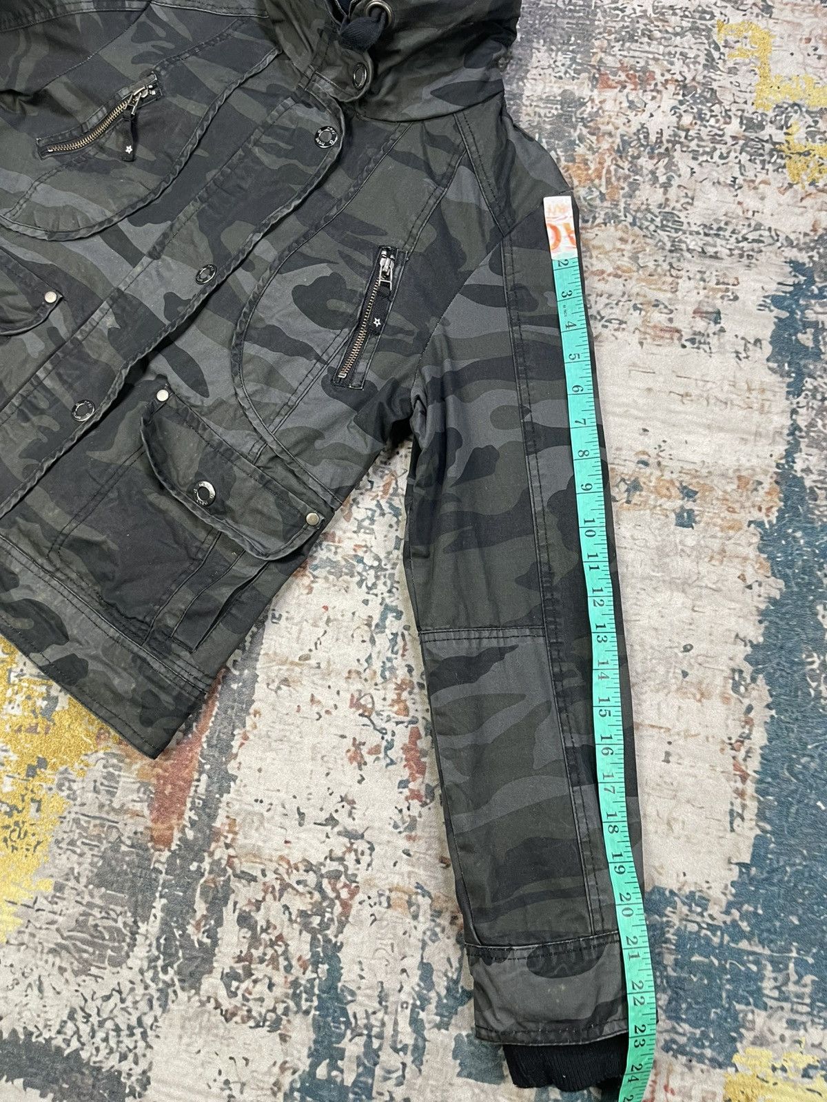 NEXT Archive🔥Next Apocalypse Camouflage Bono Short Jacket Size XL / US 12-14 / IT 48-50 - 12 Thumbnail