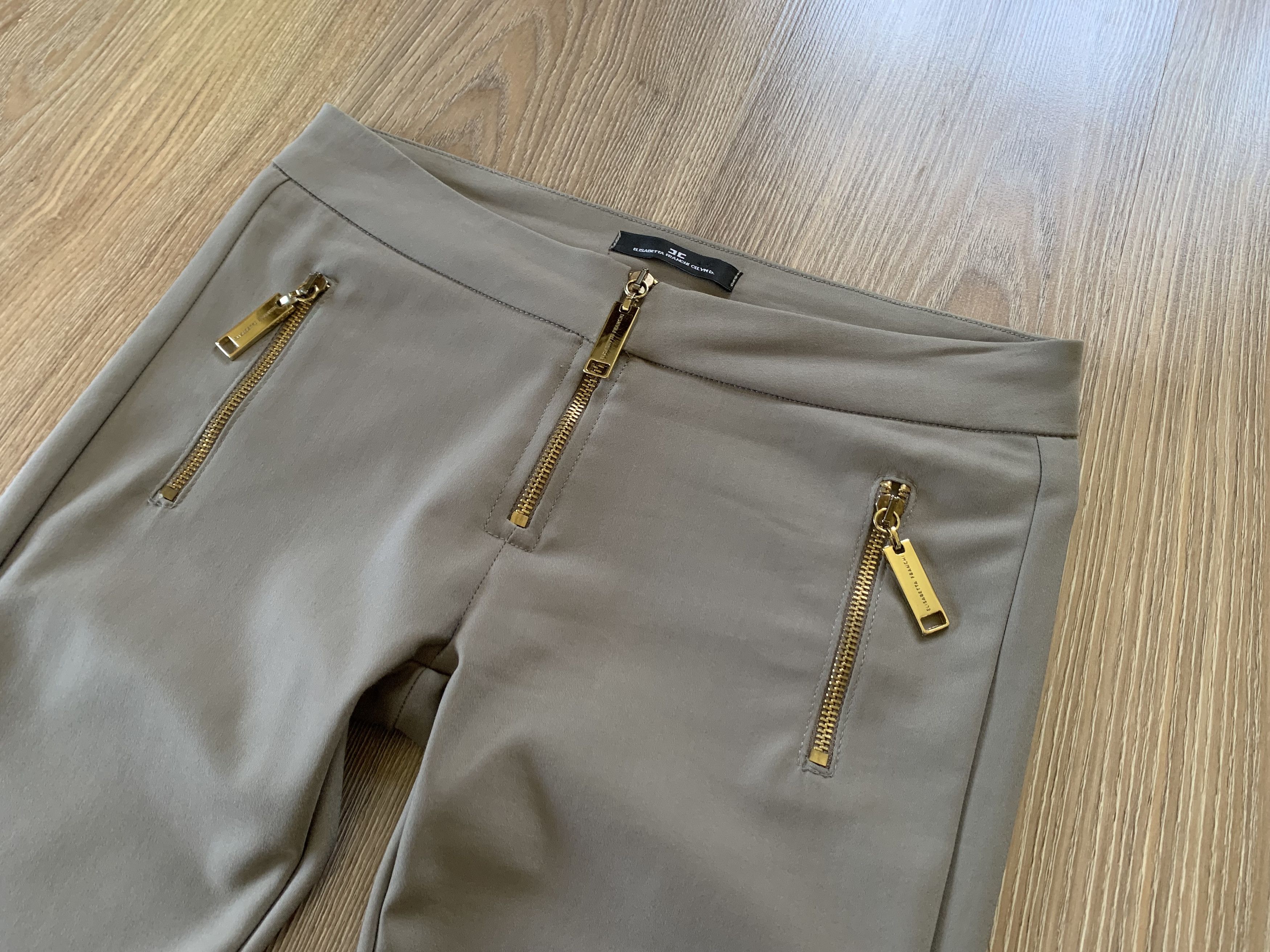 Designer × Elisabetta Franchi Elisabetta Franchi Zip Rope Pants Leggins Size 28" / US 6 / IT 42 - 4 Thumbnail
