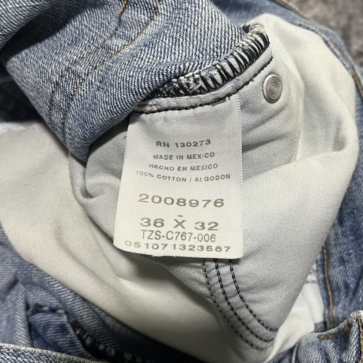 Lee Vintage Lee Distressed Faded Workwear Skater Blue Jeans Size US 36 / EU 52 - 11 Thumbnail