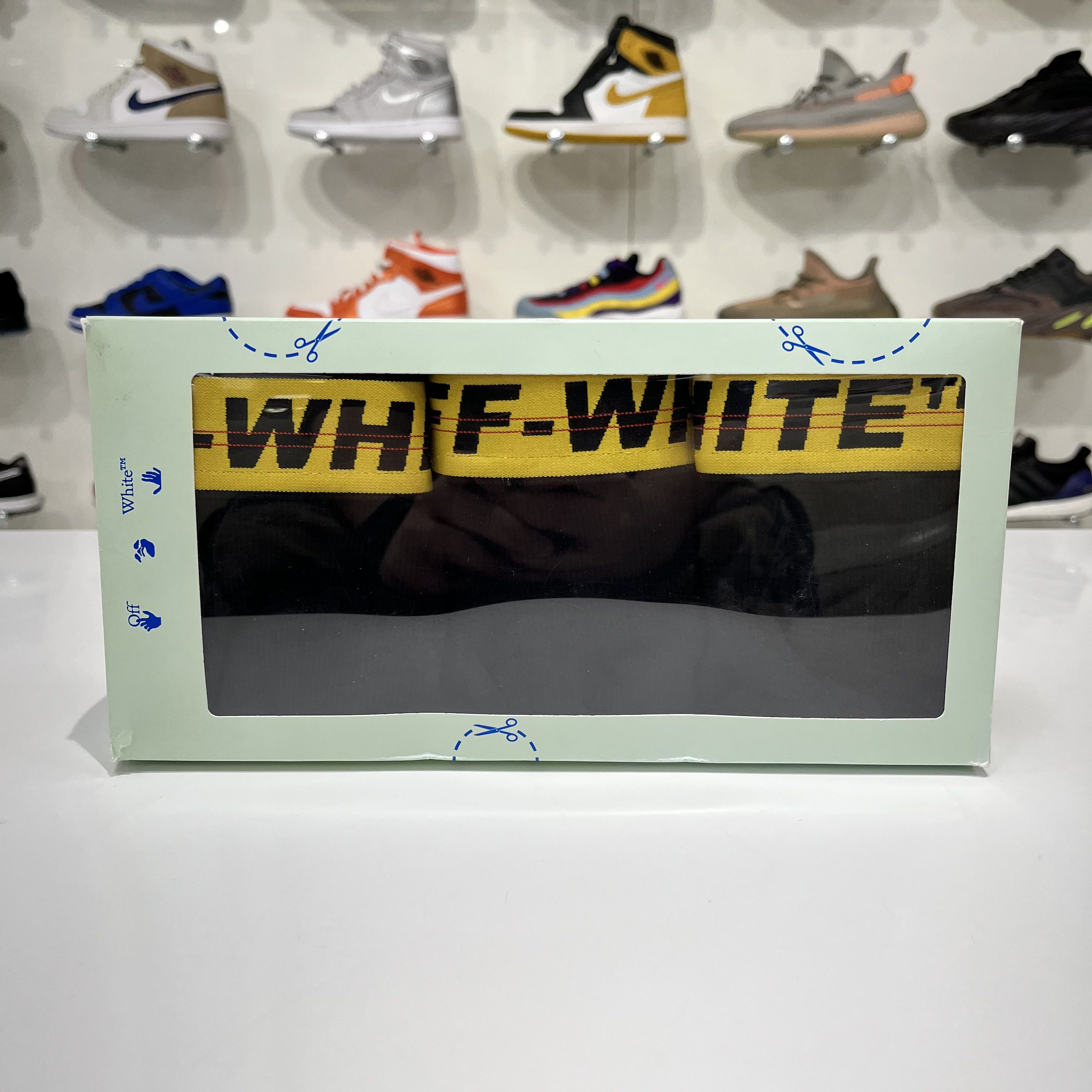 Off-White Off-White Industrial Boxer Tri-Pack Black Size ONE SIZE - 1 Thumbnail