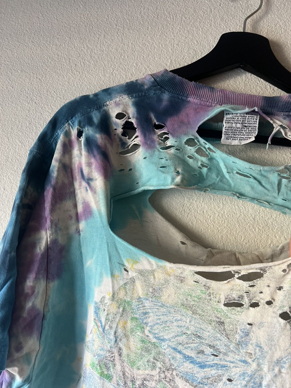 Liquid Blue × Vintage Vintage Thrashed Liquid Blue Fairy T-Shirt Size US L / EU 52-54 / 3 - 4 Thumbnail