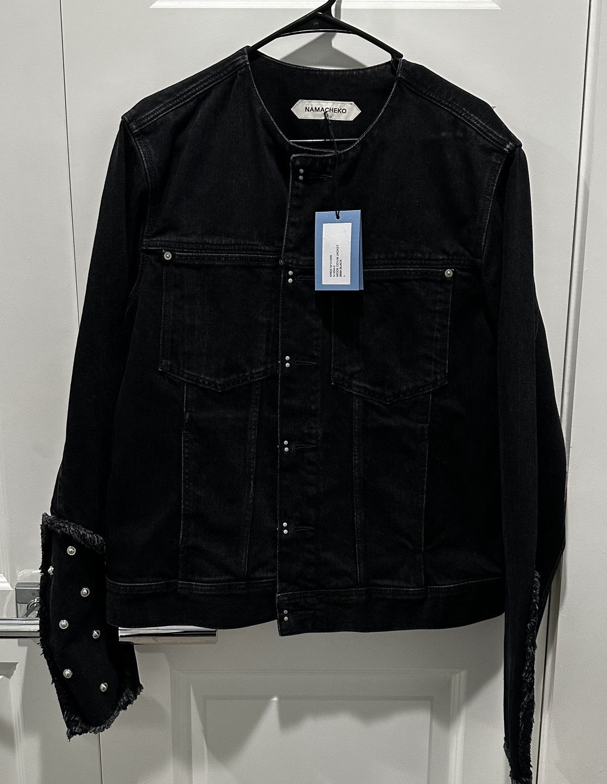Black Wode Denim Jacket