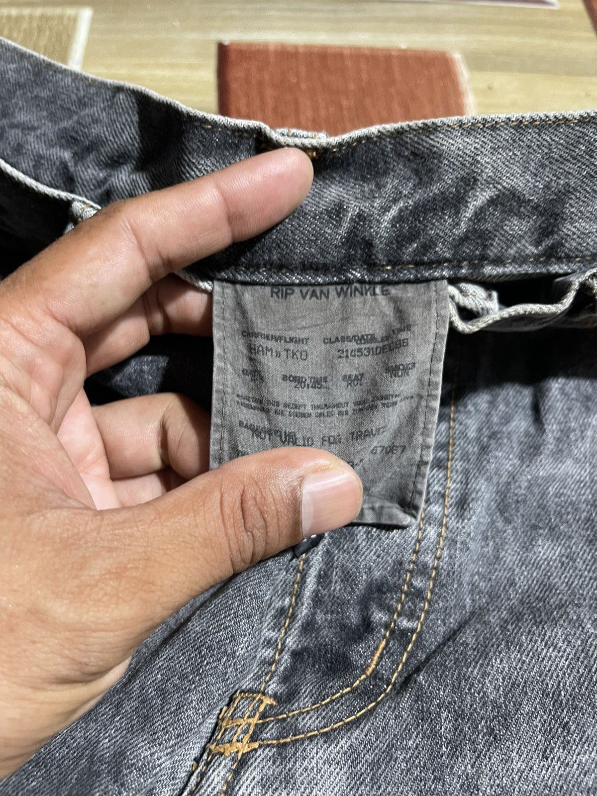 RIPVANWINKLE Japanese brand rip van winkle distressed jeans Size US 33 - 7 Thumbnail
