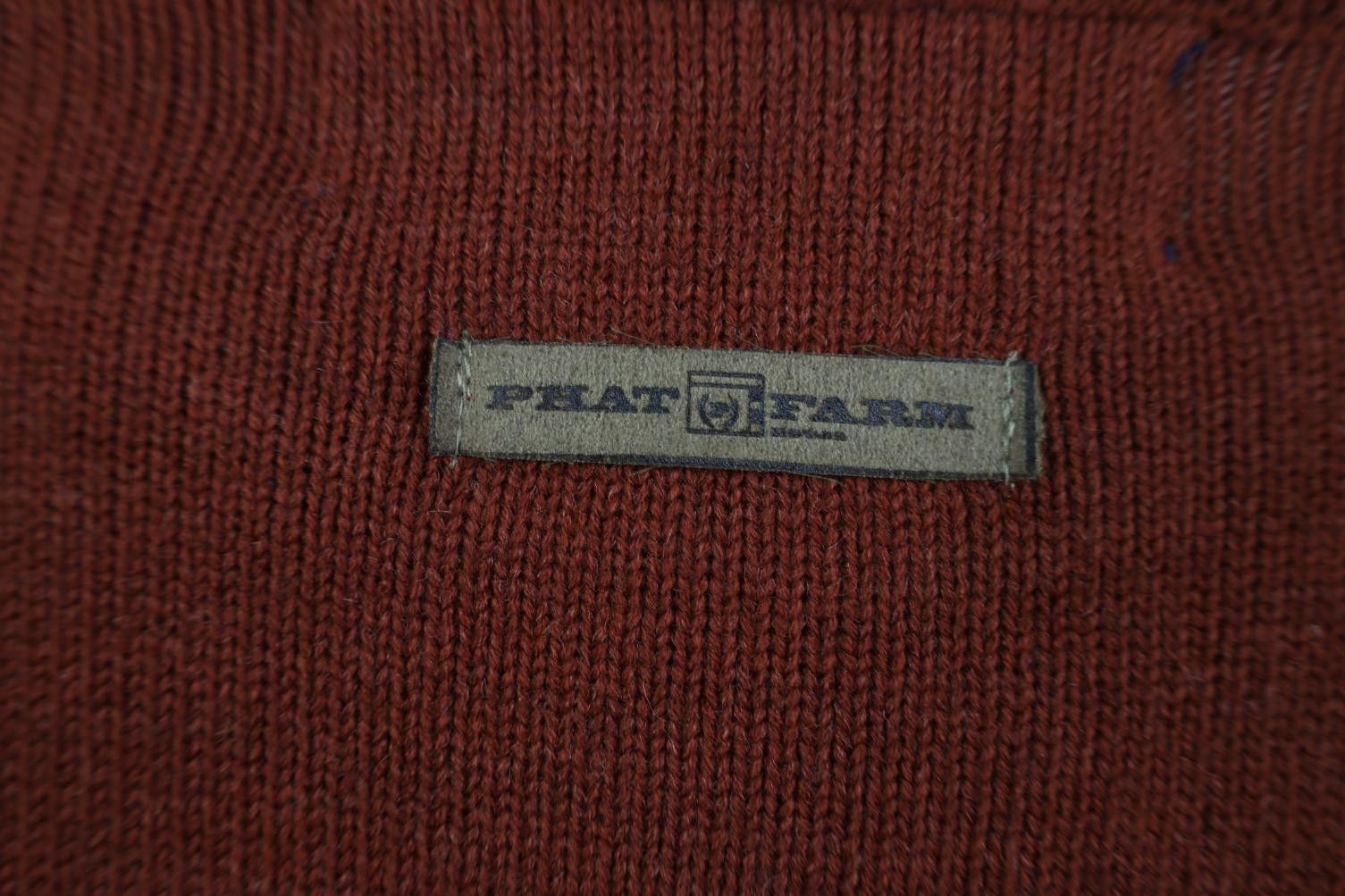 Phat Farm Deadstock Vintage 90s Y2K Phat Farm Military Tank Sweater Size US XXL / EU 58 / 5 - 12 Thumbnail