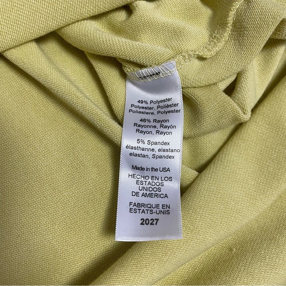Michael Stars NWT New $88 Michael Stars Ellie Elbow Sleeve Boat Neck Lime Size L / US 10 / IT 46 - 6 Thumbnail