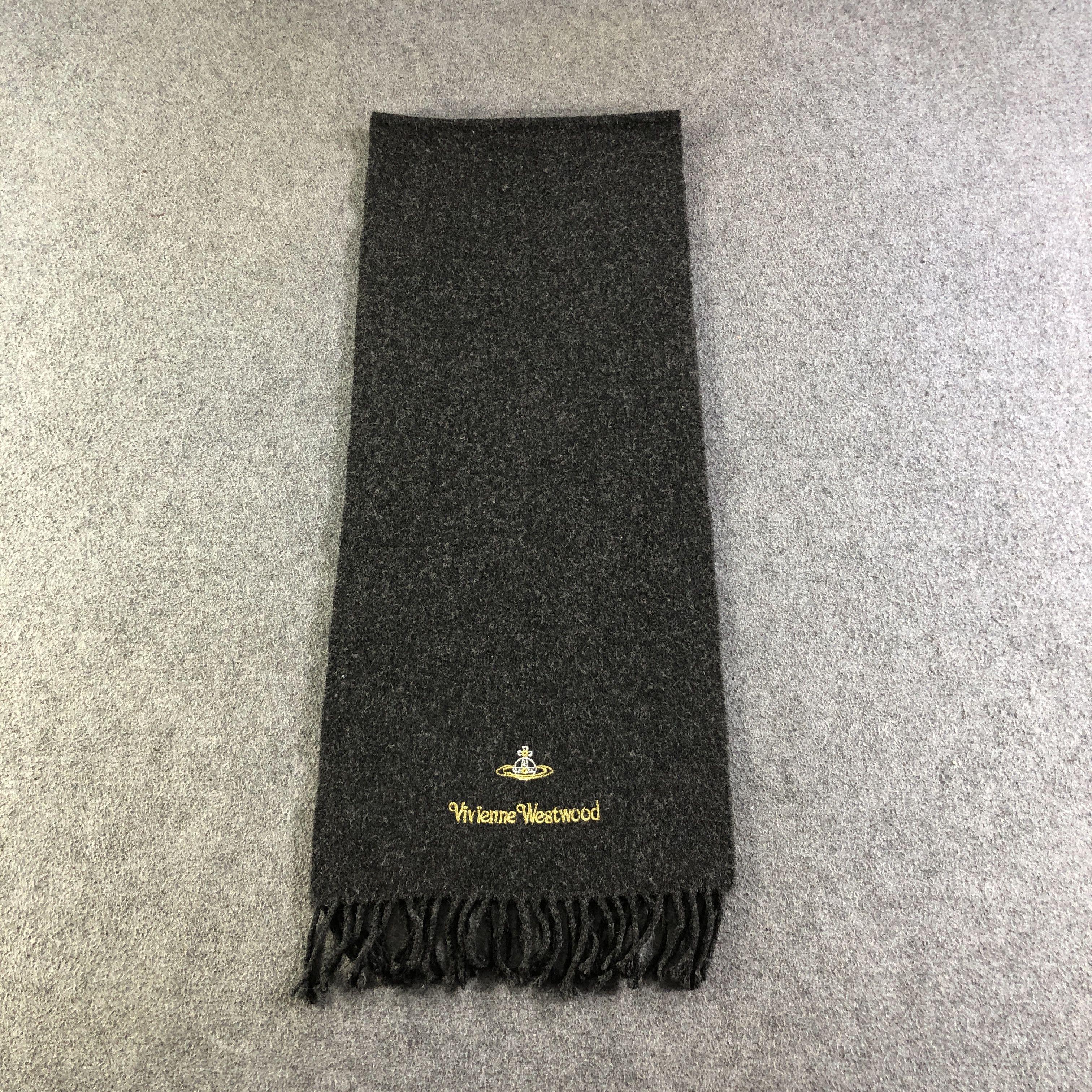 Vivienne Westwood Vivienne Westwood Wool Scarf Muffler Neckwear V2659 Size ONE SIZE - 2 Thumbnail