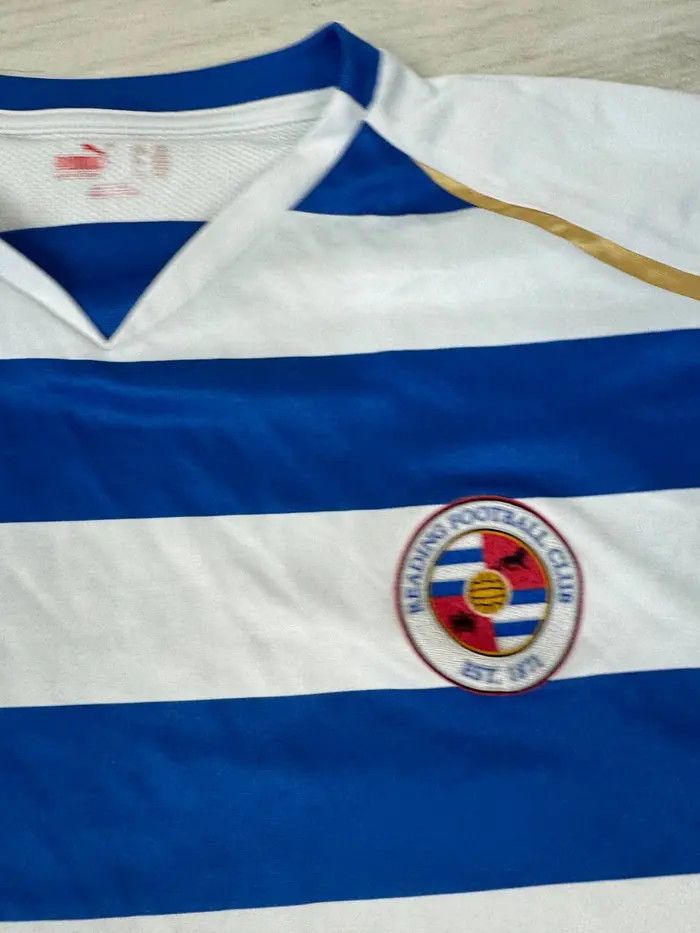 Puma Puma READING 2008 2009 HOME FOOTBALL SHIRT SOCCER JERSEY Size US XXL / EU 58 / 5 - 4 Thumbnail