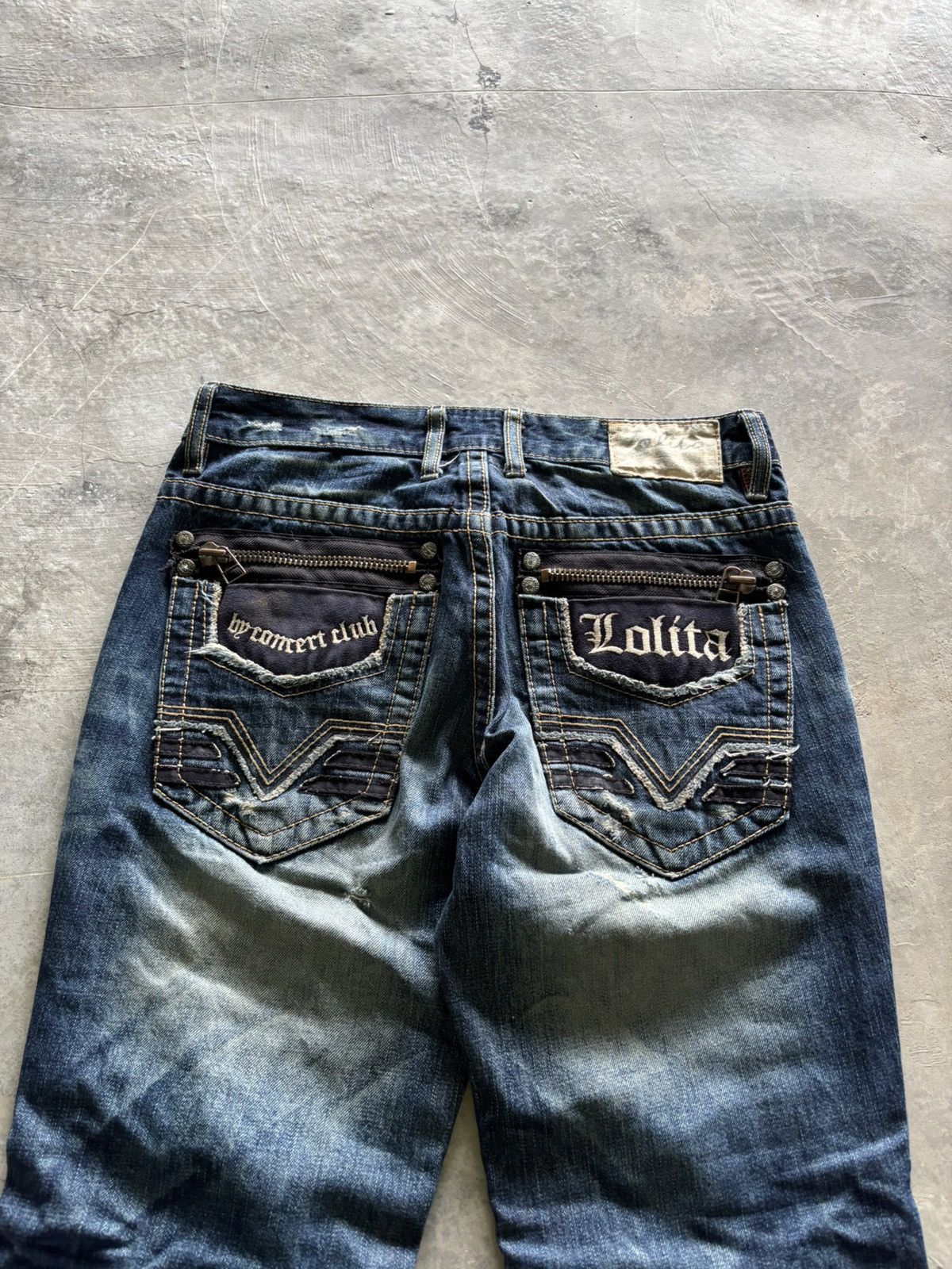Hysteric Glamour × If Six Was Nine y2k distressed rusty lolita japanese denim Size US 33 - 17 Thumbnail