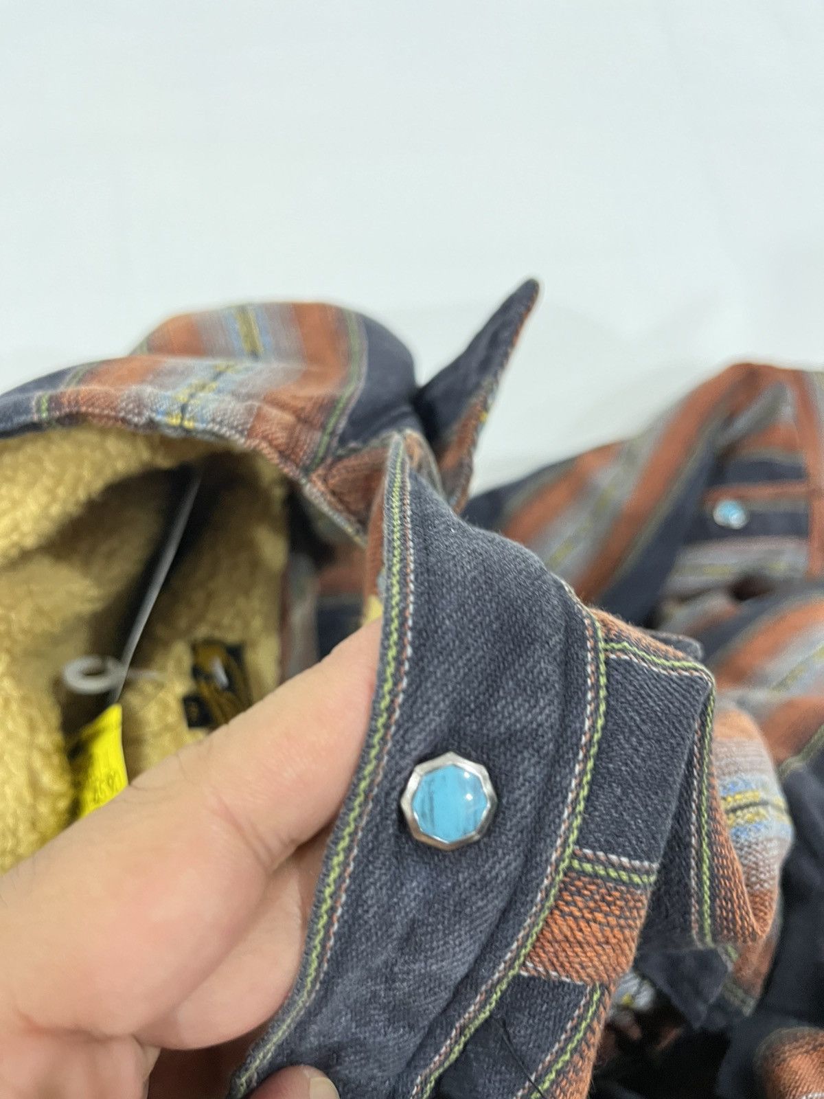 Indian Motorcycle × Japanese Brand × Toyo Enterprises Indian Motorcycle Sherpa Lining Western Jacket Size US M / EU 48-50 / 2 - 10 Thumbnail