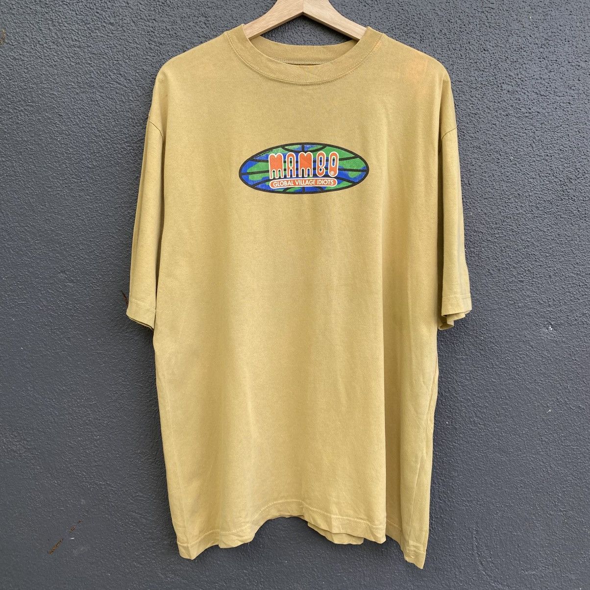 Mambo × Vintage VINTAGE 90s MAMBO SPELLOUT SURF STYLE TSHIRT Size US M / EU 48-50 / 2 - 3 Thumbnail