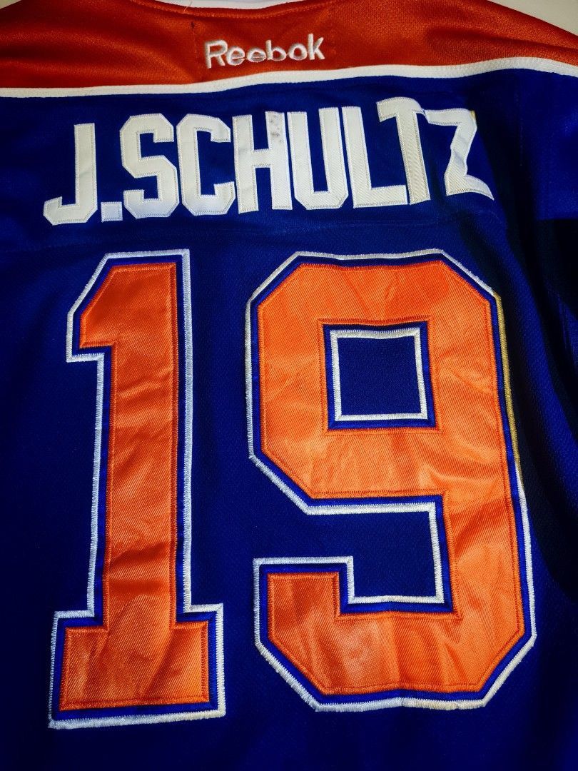 Reebok Reebok Oilers J. Schultz NHL Jersey 48 Canada Size US XL / EU 56 / 4 - 7 Thumbnail