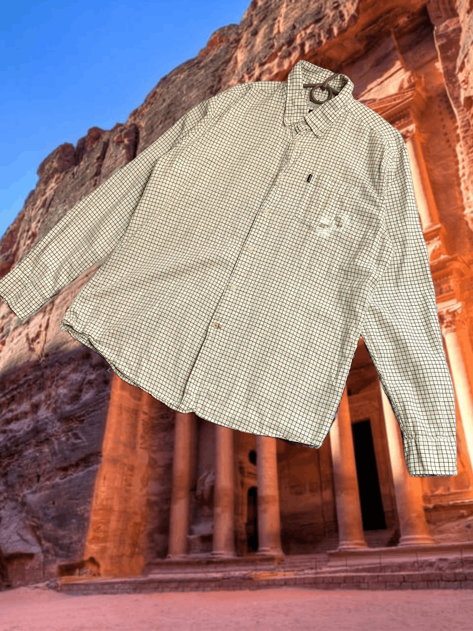 Barbour Vintage Y2K shirt Barbour streetwear Size US XL / EU 56 / 4 - 1 Thumbnail