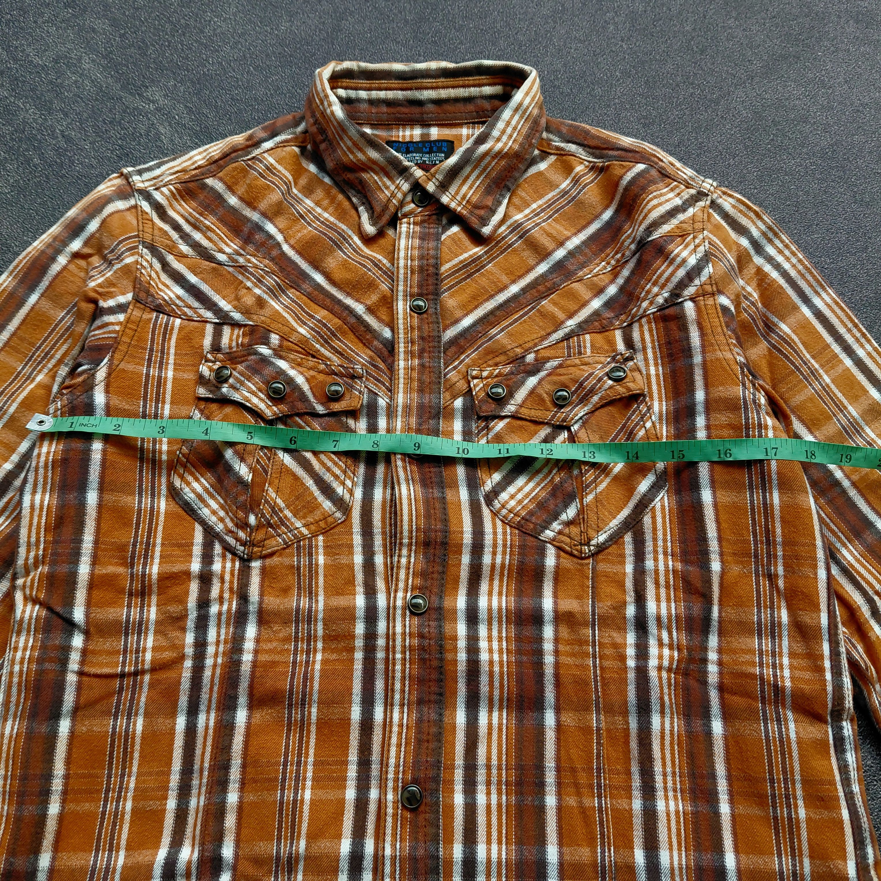 Nicole Club Nicole Club For Men Flanel Shirt Size US M / EU 48-50 / 2 - 8 Thumbnail