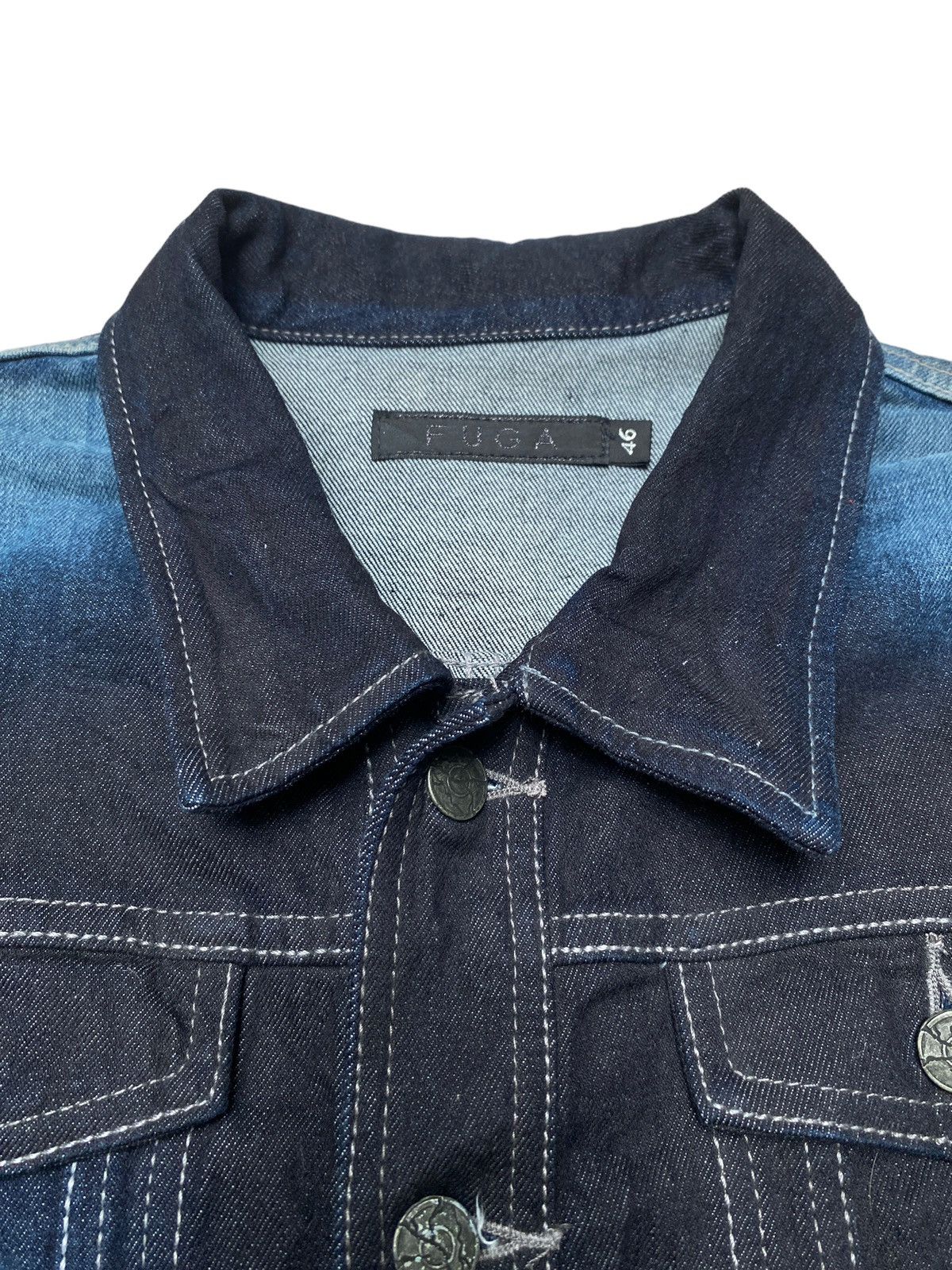 Japanese Brand × Vintage Vintage Japanese Brand Fuga Denim Jacket 2000s Size US M / EU 48-50 / 2 - 7 Thumbnail