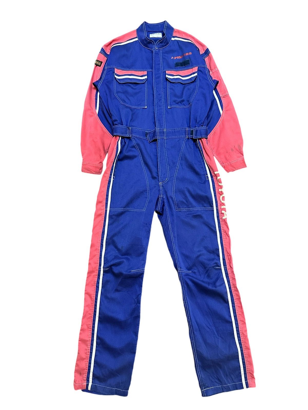 Vintage Vintage Toyota Corolla Overall Jumpsuit worker Size US 36 / EU 52 - 1 Thumbnail